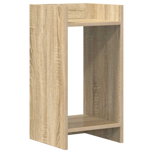 Стойка за растения с рафт Сонома дъб 30 x 30 x 60 cm