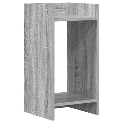 Стойка за растения с рафт Сиво Сонома 30 x 30 x 60 cm