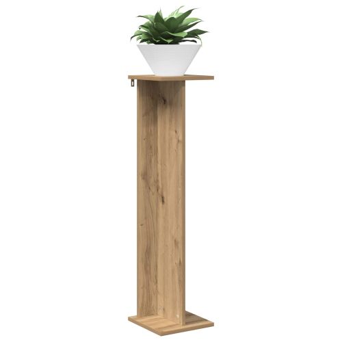 Стойка за растения 2 pcs Артизан Дъб 25 x 25,5 x 100,5 см