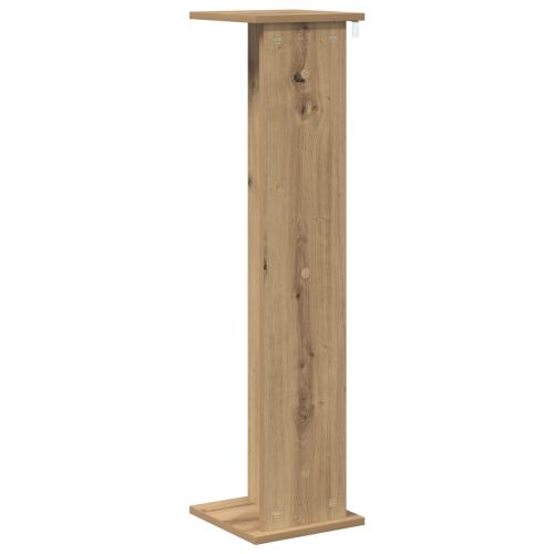 Стойка за растения 2 pcs Артизан Дъб 25 x 25,5 x 100,5 см