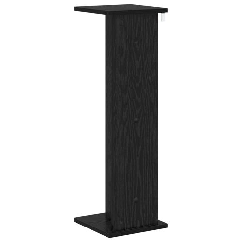 Стойка за растения Черен Дъб 25 x 25,5 x 80,5 см