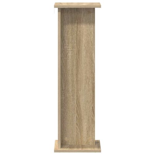 Стойка за растения 2 бр. Сонома дъб 25 x 25,5 x 80,5 см