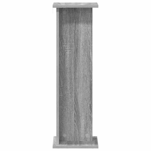 Стойка за растения 2 бр. Сив Сонома 25 x 25,5 x 80,5 см