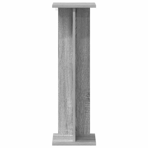 Стойка за растения 2 бр. Сив Сонома 25 x 25,5 x 80,5 см