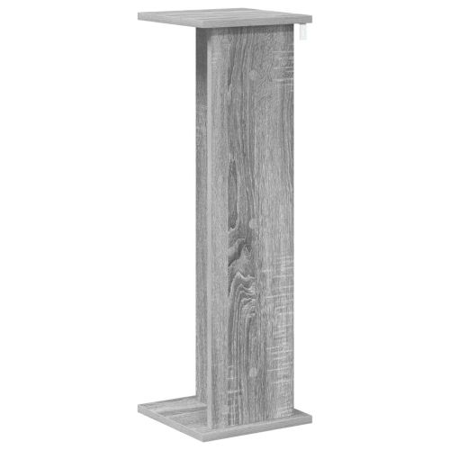 Стойка за растения 2 бр. Сив Сонома 25 x 25,5 x 80,5 см
