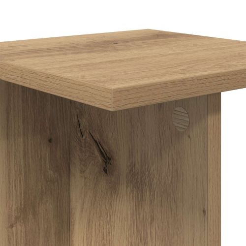 Стойка за растения 2 pcs Артизан Дъб 25 x 25,5 x 80,5 см