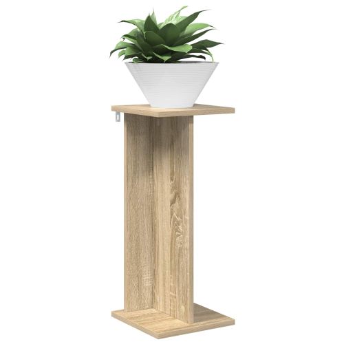 Стойка за растения 2 pcs Сонома дъб 25 x 25,5 x 60,5 см