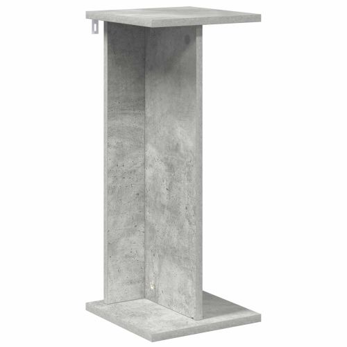 Стойка за растения Бетонно Сиво 25 x 25,5 x 60,5 см