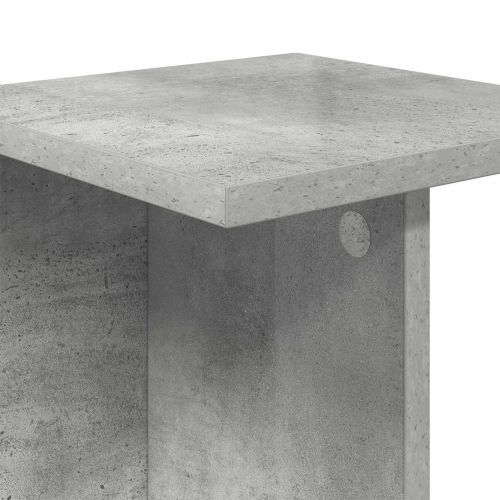 Стойка за растения 2 pcs Бетонно Сиво 25 x 25,5 x 60,5 см