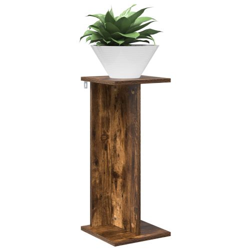 Стойка за растения Пушена Дъб 25 x 25,5 x 60,5 см