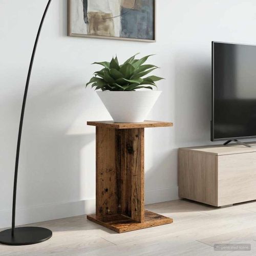 Стойка за растения 2 pcs Старо дърво 25 x 25,5 x 40,5 см