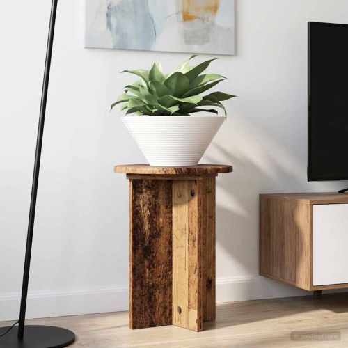 Стойка за растения 2 pcs Старо дърво Ø29,5 x 40 см