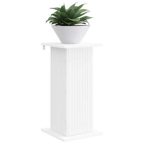 Стойка за растения 2 pcs Бяло 30,5 x 30 x 60,5 см