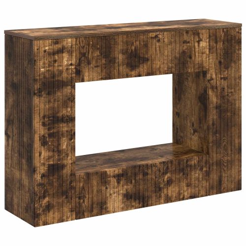 Конзолна маса На райета Пушена Дъб 101 x 29 x 74 см