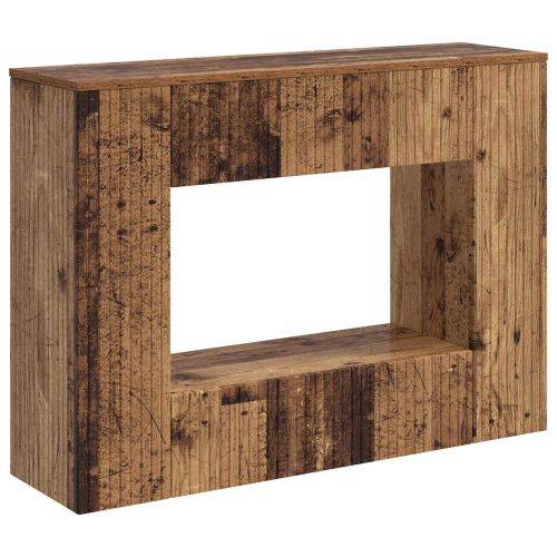 Конзолна маса На райета Старо дърво 101 x 29 x 74 см