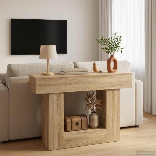 Сонома дъб 101 x 30 x 74 см