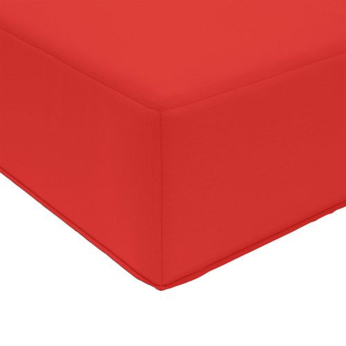 Възглавница за диван на открито Полиестер Червено 60 x 60 cm