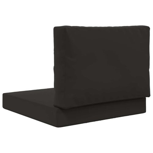 Възглавница за диван на открито Полиестер Черно 60 x 60 cm