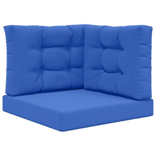 Възглавница за диван на открито 3 pcs Тюркоаз Полиестер