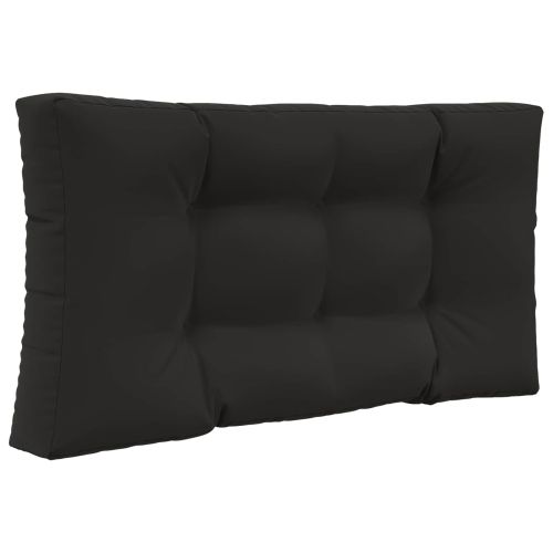Възглавница за диван на открито Полиестер Черно 80 x 80 cm