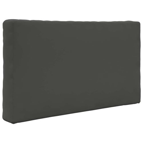 Възглавница за диван на открито Полиестер Антрацит 80 x 80 cm