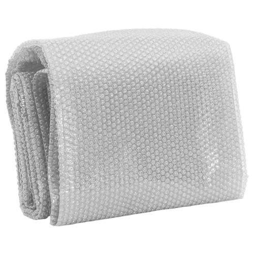 Плаващо соларно покривало за басейн PE 732x366 см сиво