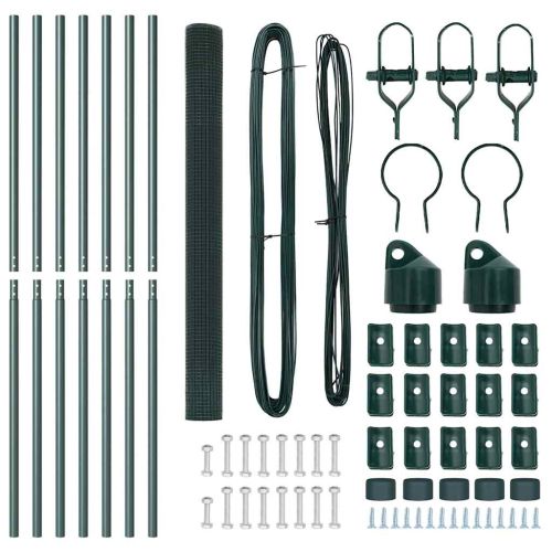 Стълб за ограда. Зелен