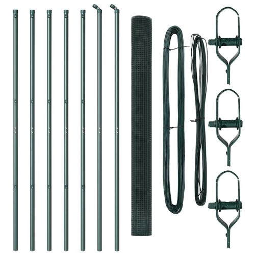 Стълб за ограда. Зелен