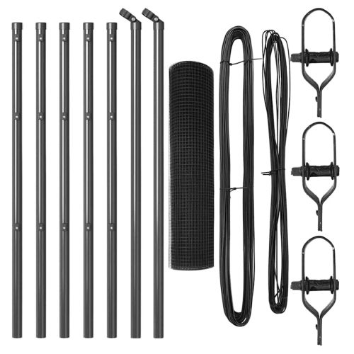 Стълб за ограда. Сив