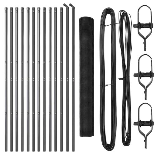 Стълб за ограда. Сив