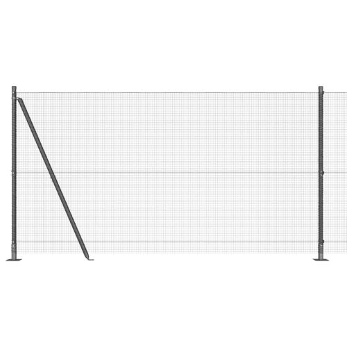 Стълб за ограда. Сиво