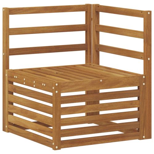 Комплект дивани за открито 8 pcs Естествен