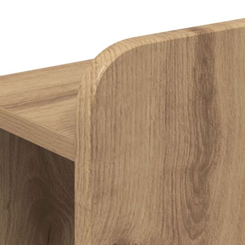 Леглово рамо с хранилище с таблото Дъб артизан 120 x 190 cm