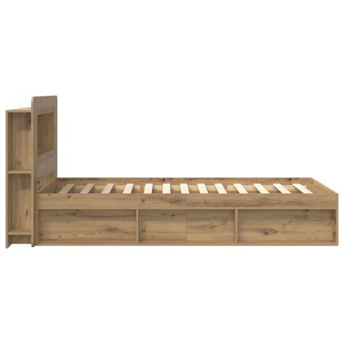 Леглово рамо с хранилище с таблото Дъб артизан 80 x 200 cm