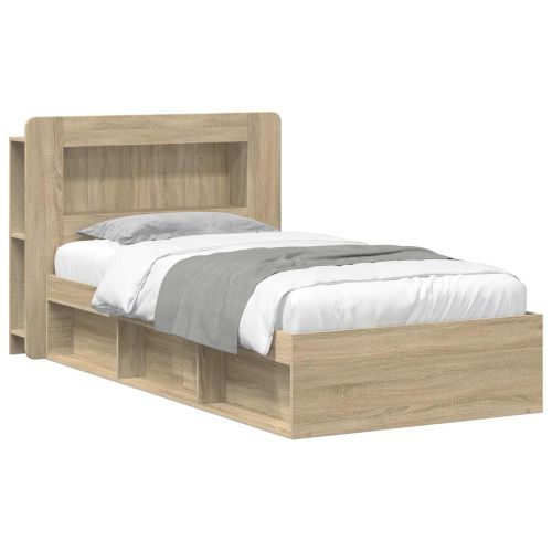 Леглово рамо с хранилище с таблото Дъб сонома 80 x 200 cm