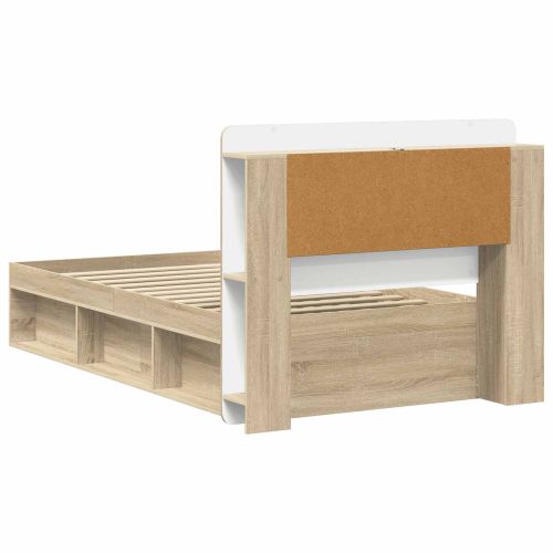 Леглово рамо с хранилище с таблото Дъб сонома 80 x 200 cm
