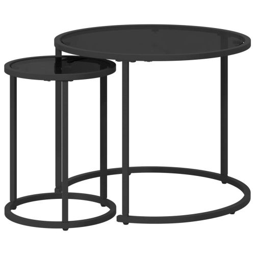 Комплект кафе маса 2 pcs 55 x 55 x 45 cm стомана