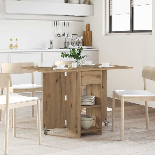 Маса за хранене 115 x 70 x 75 см Инженерна дървесина