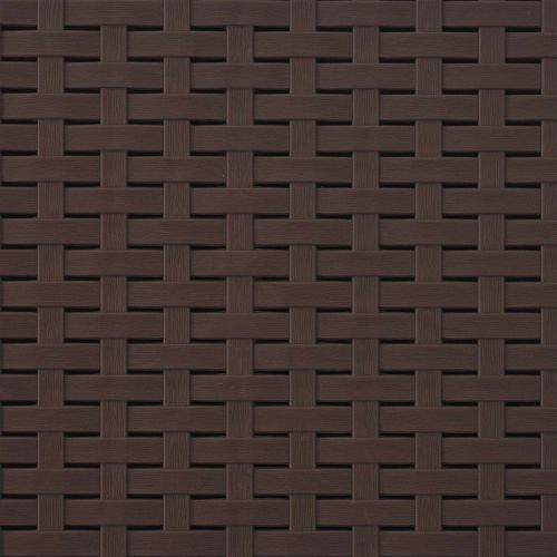 Градински Dining Столове 2 pcs Кафяво ПП