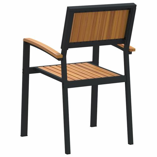 Сгъваем Стол 4 pcs Кафяво 56 х 57 х 87 см