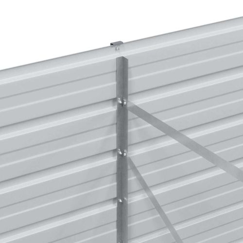 Градинска повдигната леха Светло кафяво 320 x 80 x 77 cm