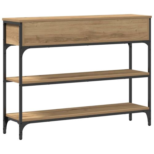 Конзолна маса Дъб 100 x 25 x 75 см Инженерна дървесина