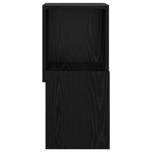 Ъглов шкаф Черния дъб 30,5x30x65см Инженерно дърво