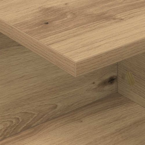 Нощно шкафче 2 pcs Дъб 40 x 30 x 25 см Инженерно дърво