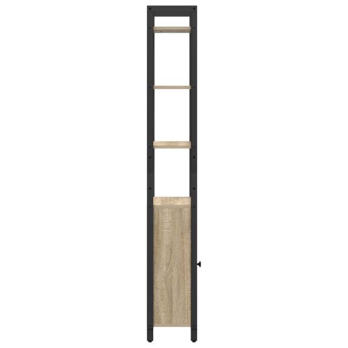 Шкаф за книги Сонома дъб 40 x 24 x 161 см Инженерно дърво