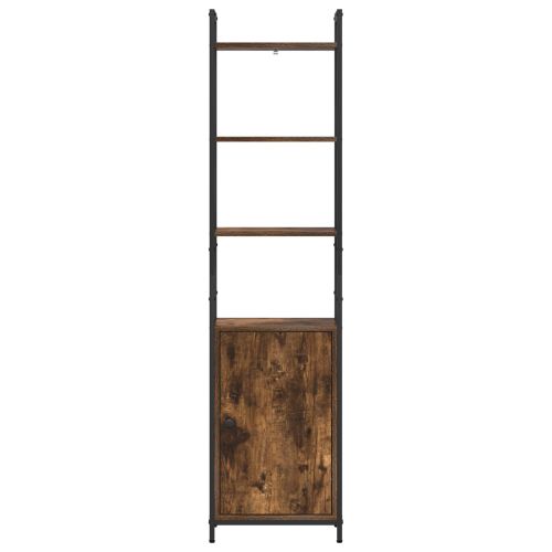 Шкаф за книги Димян дъб 40 x 24 x 161 см Инженерно дърво