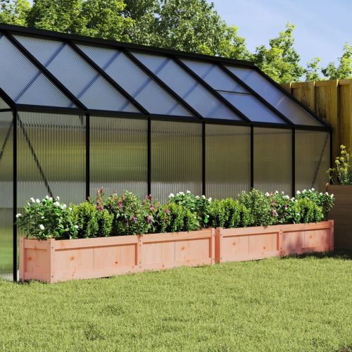 Градински сандъци, 2 бр, дугласко дърво масив