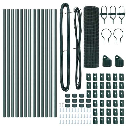 Стълб за ограда. Зелен