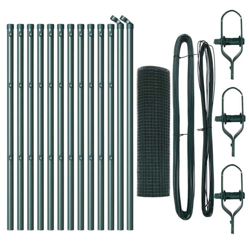 Стълб за ограда. Зелен