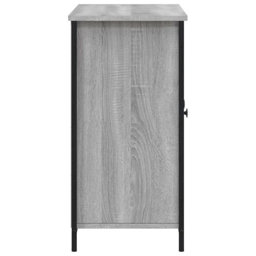 Сайдборд, сив сонома, 100x35x70 см, инженерно дърво